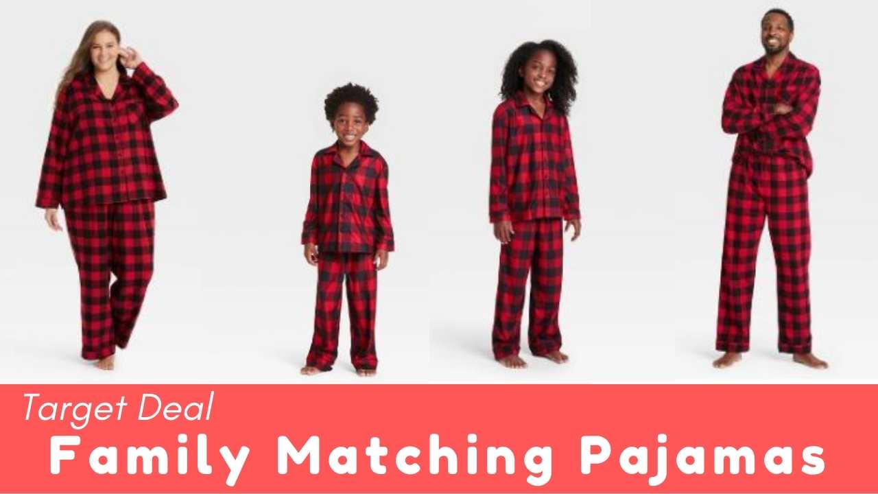 target matching pajamas