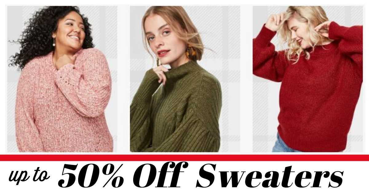 Target Women's Sweaters Up To 50 Off + Free Shipping Southern Savers
