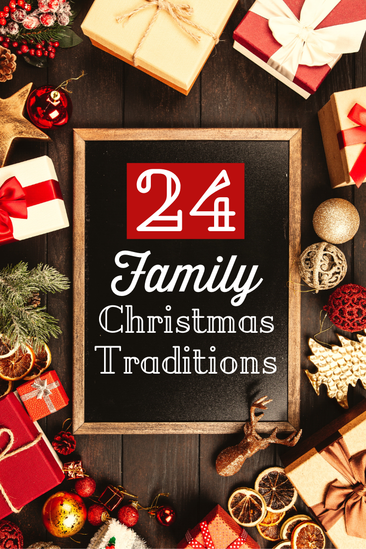 Create lasting memories for your kids with this list of 24 simple family Christmas traditions that can mark the season and help your family connect.