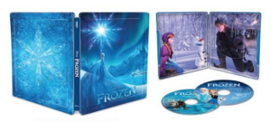 frozen 4k blu-ray digital steelbook