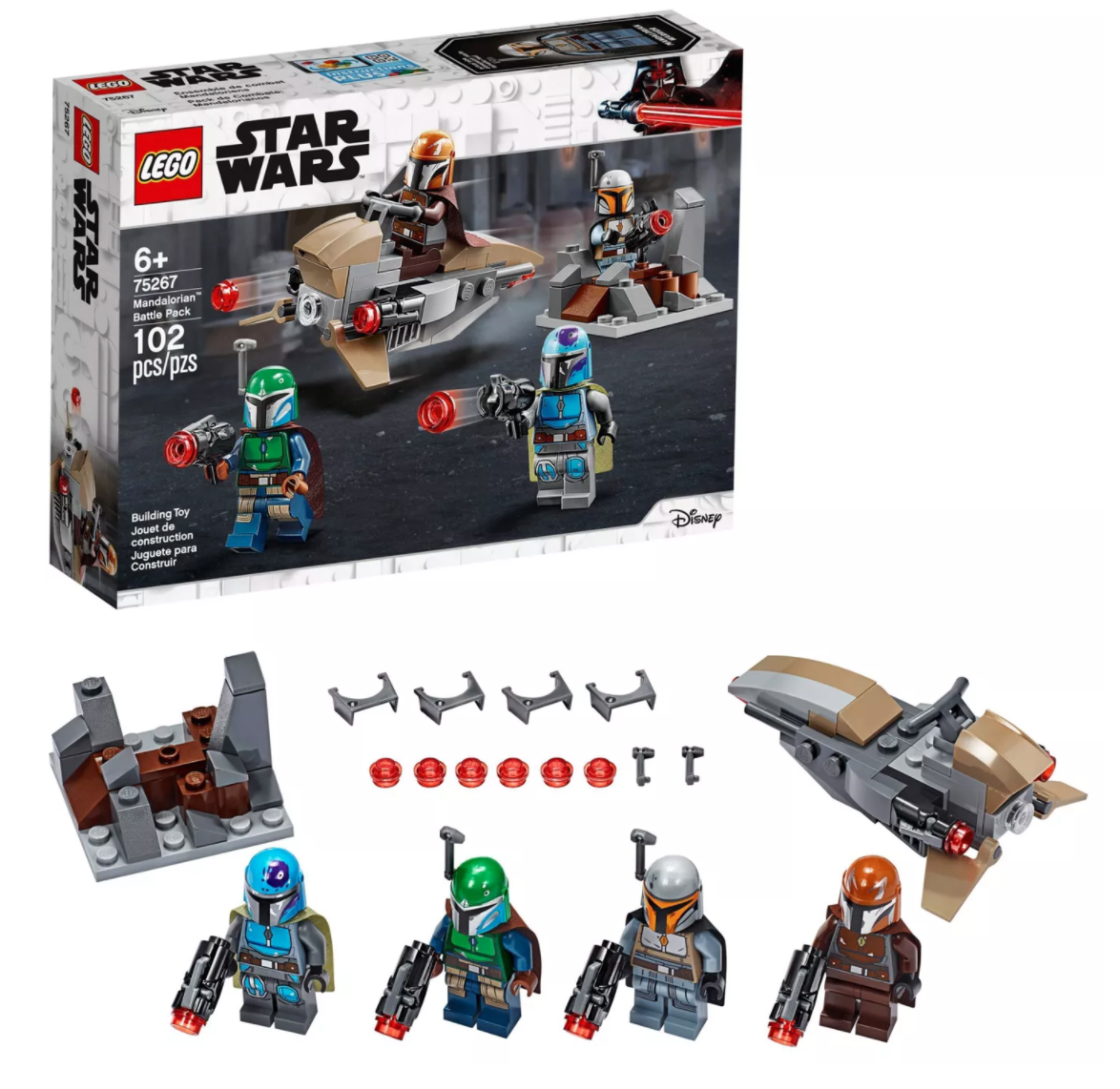 star wars mandolorian lego set