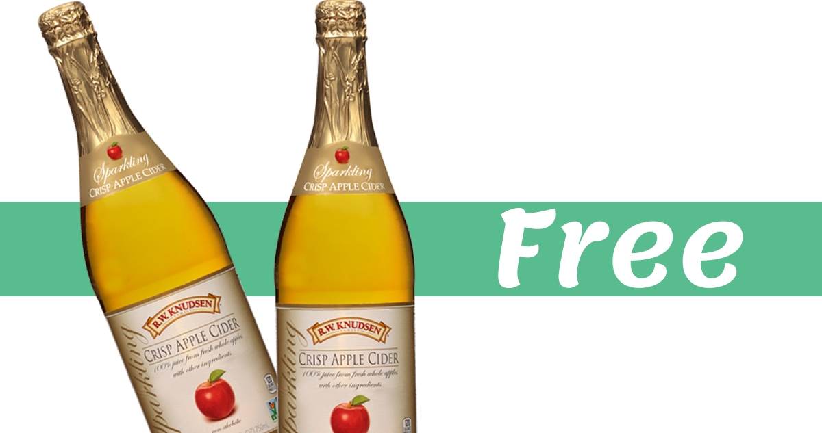 R.W. Knudsen Sparkling Cider for Free at Kroger Southern Savers