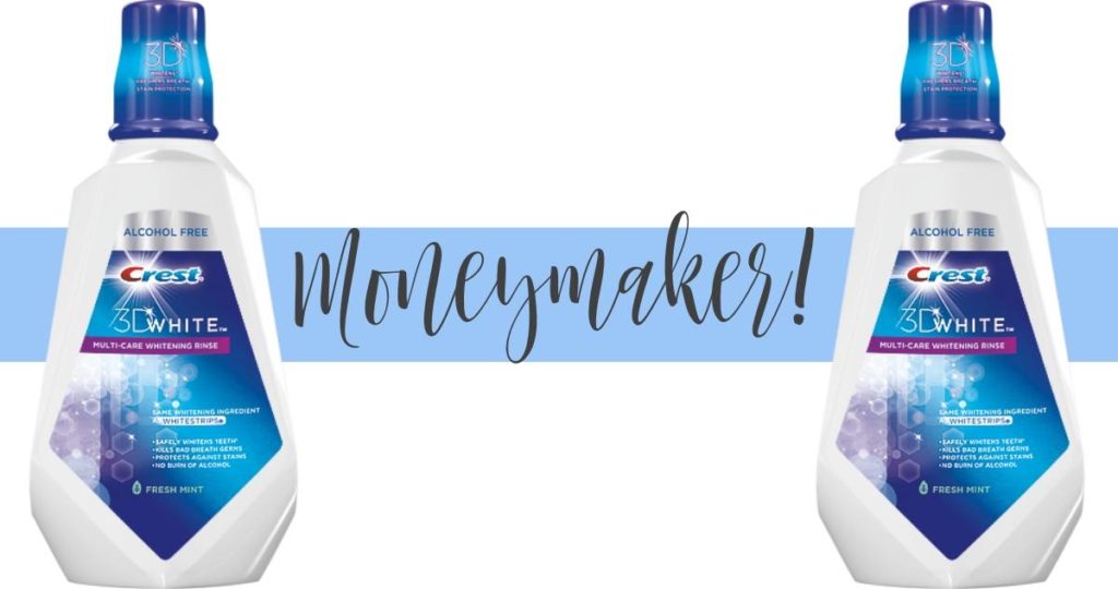 Teeth Whitening CVS Coupon Makes Crest 3D White Mouthwash Free