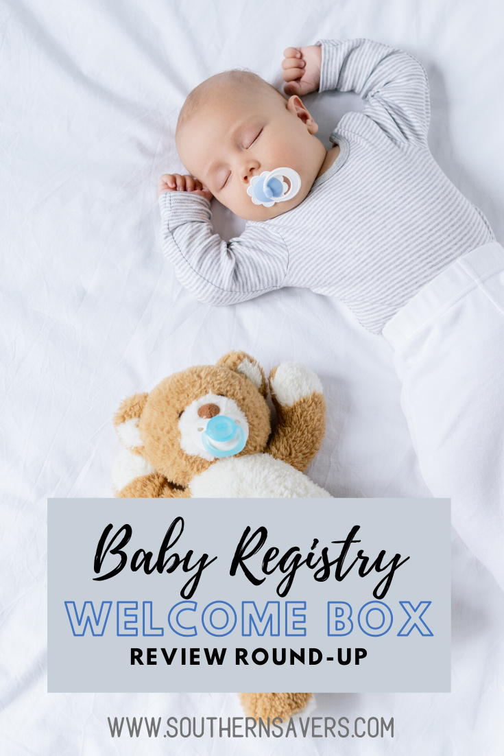 Looking for free or almost-free baby items? Check out all of my baby registry welcome box reviews and see which ones are worth getting!