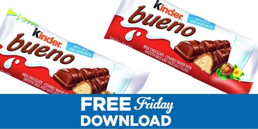 Kroger Freebie Friday: Free Kinder Bueno Bar Coupon :: Southern Savers