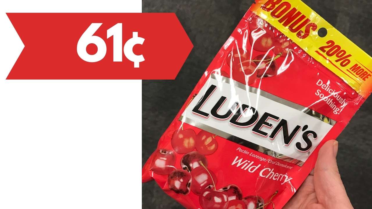 Luden’s Cough Drops As Low As 61¢ A Bag Southern Savers