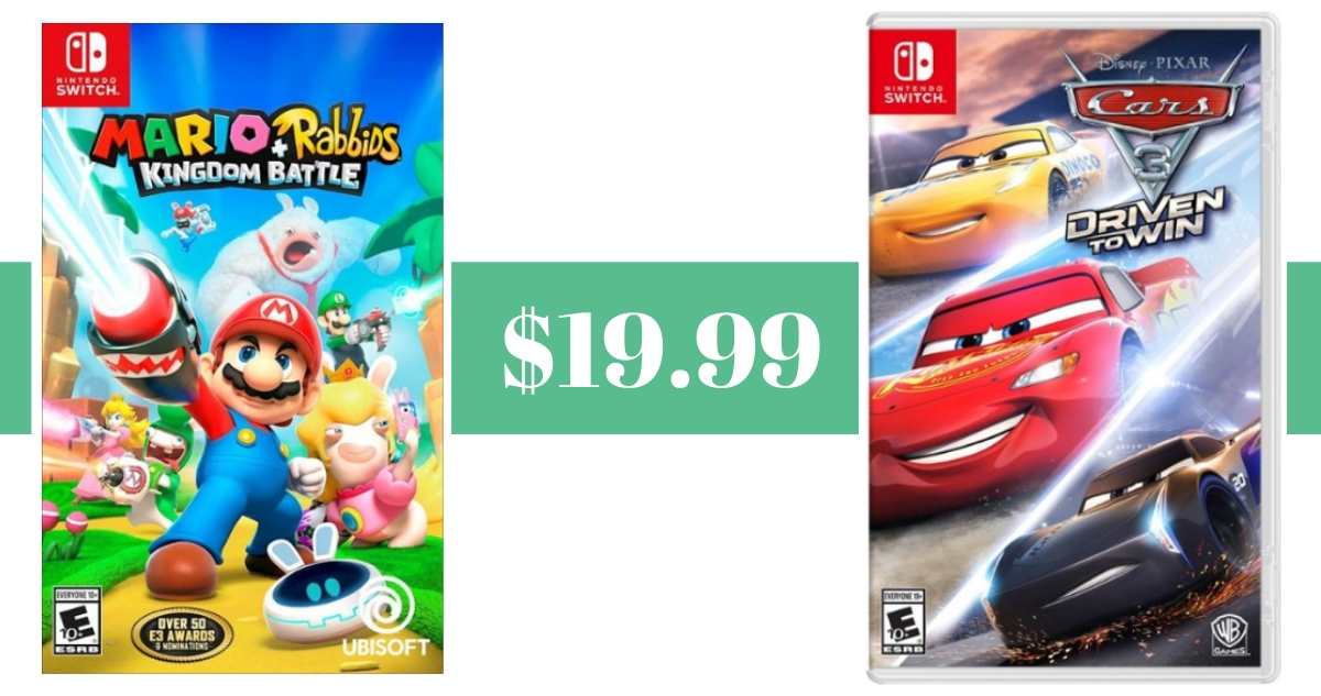nintendo switch games $19.99
