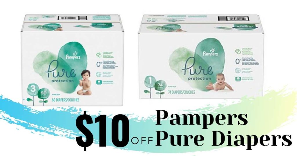 Pampers Pure Diapers 15 A Box (reg. 25)! Southern Savers