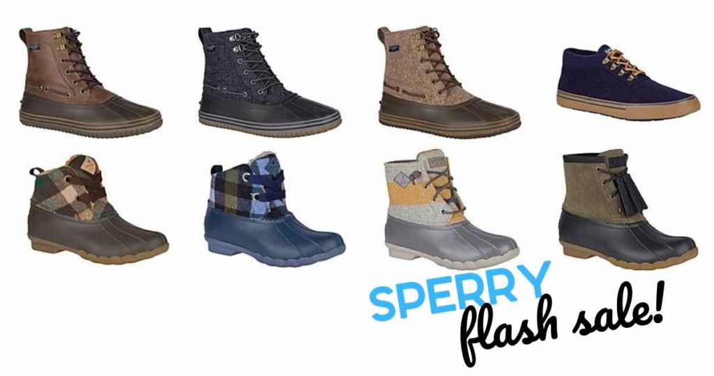 sperry flash sale