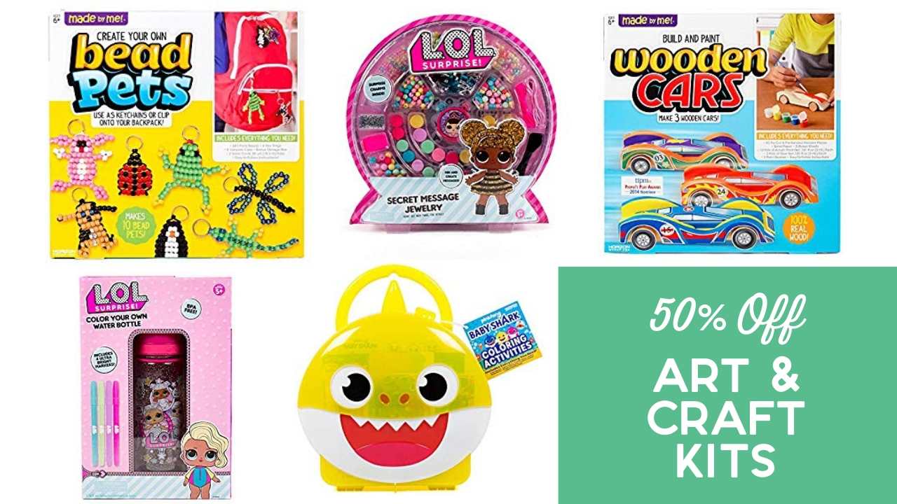 Amazon Up to 50 Off Select Art & Craft Kits Southern Savers