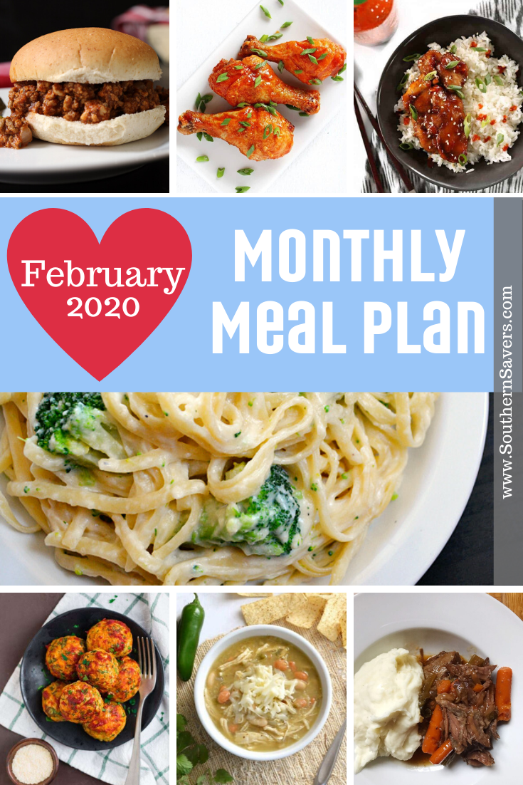 A new month means a new Southern Savers monthly meal plan. This month I've tried to iclude as many of my favorite classic recipes as I can!