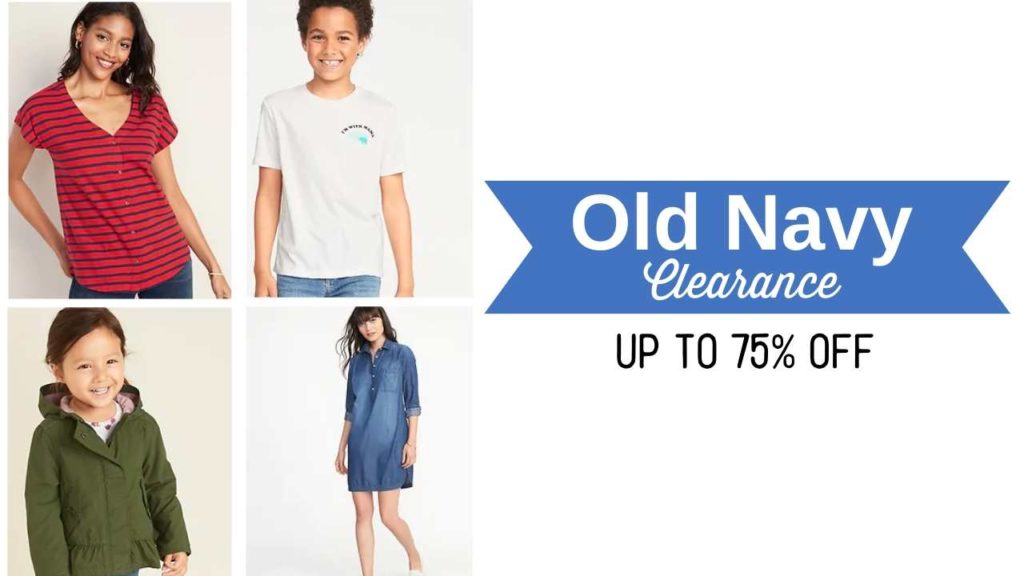Old Navy Up to 75 Off Clearance, Items Starting at 2 Southern Savers