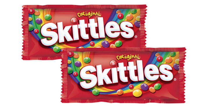 two packs of skittles