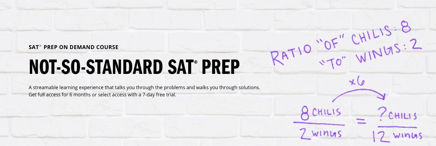 SAT test prep