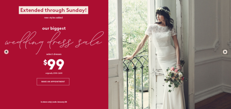 davids bridal warehouse sale