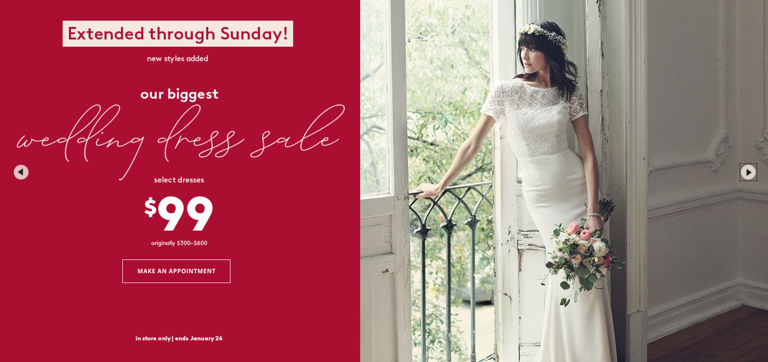 David's Bridal 99 Wedding Dress Sale Southern Savers