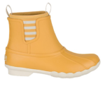 yellow women's duck boots