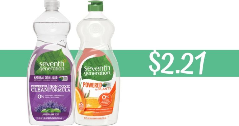 Seventh Generation Coupons | Makes Dish Soap $2.21 :: Southern Savers