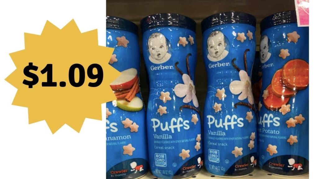 gerber puffs