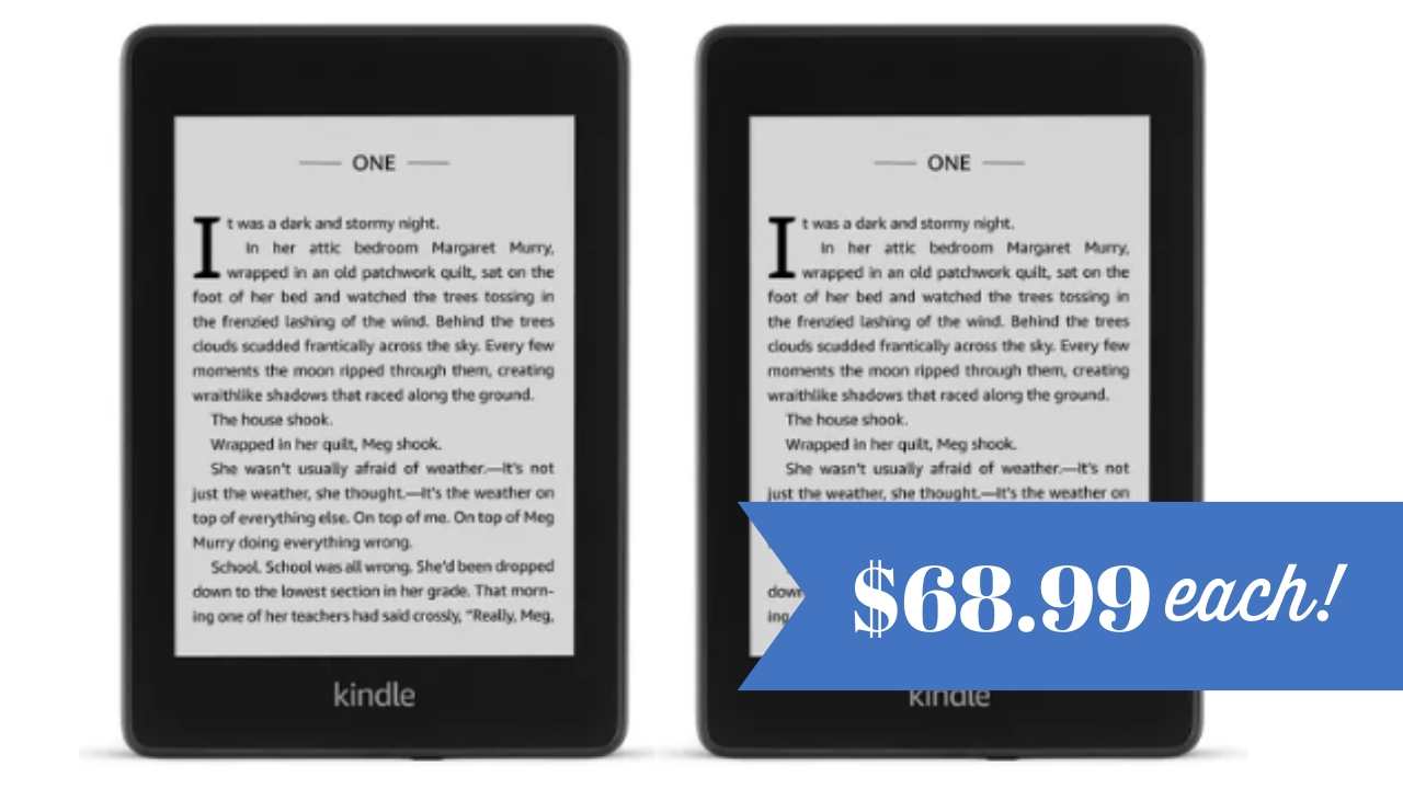 kindle paperwhite