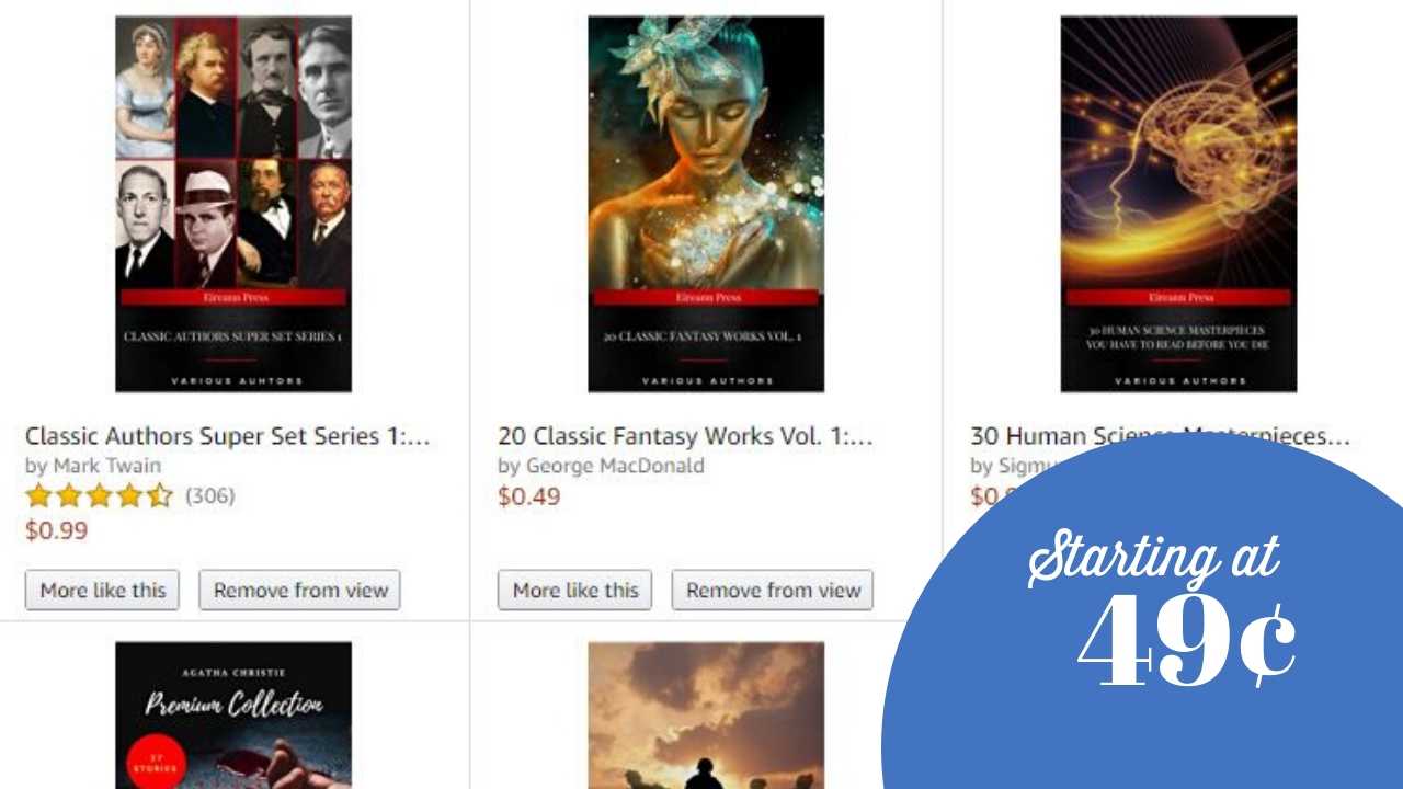 Amazon Kindle Books Deal Sets Starting at 49¢! Southern Savers