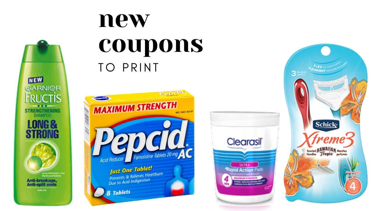 New Coupons Clearasil Garnier - New Coupons 1 