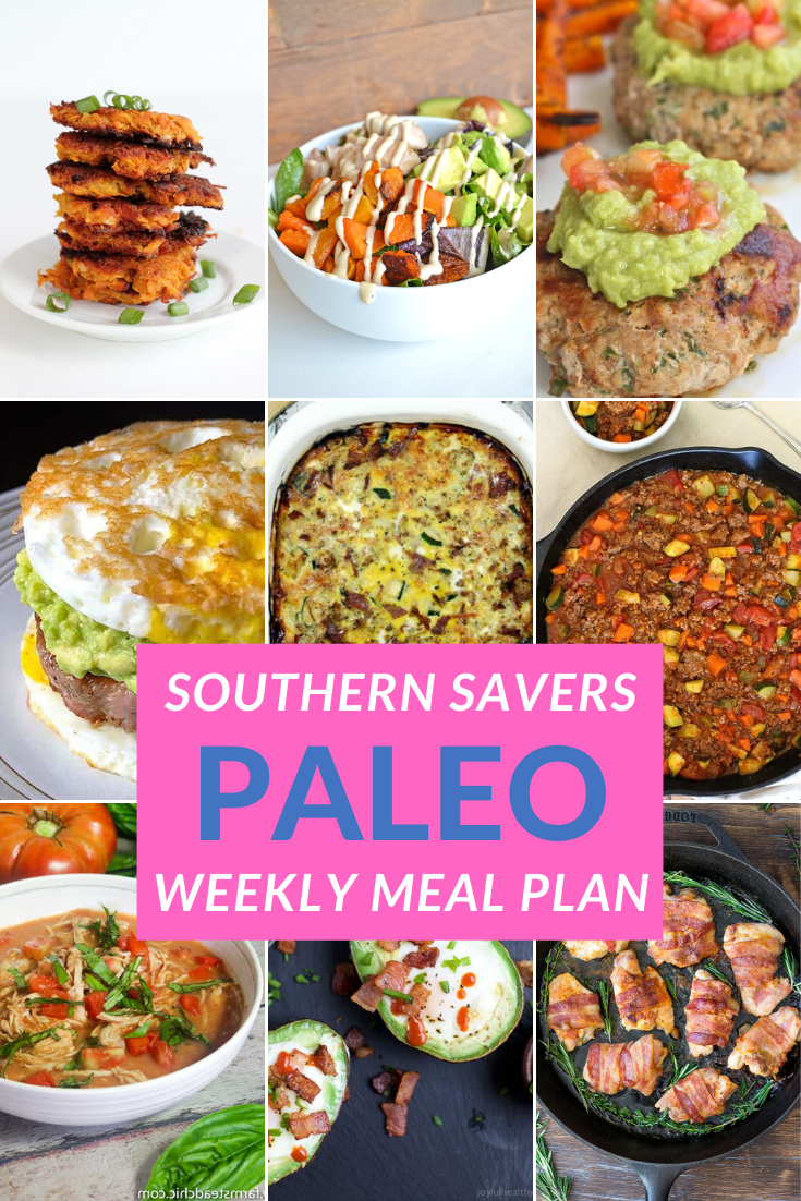 Trying the paleo diet this year? Get started with this easy paleo weekly meal plan to introduce you to simple recipes without getting overwhelmed!