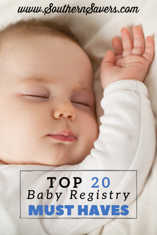 You do need things for a new baby, but you probably don't need as much as you think. Use this list of 20 baby registry must haves for a minimalist approach!