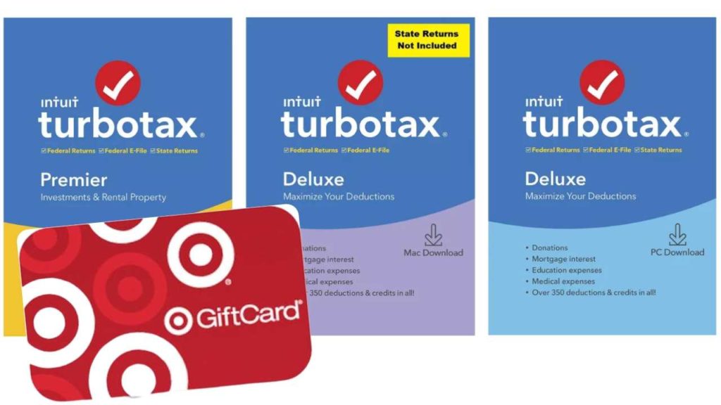 Target FREE 5 Gift Card with TurboTax Purchase Southern Savers