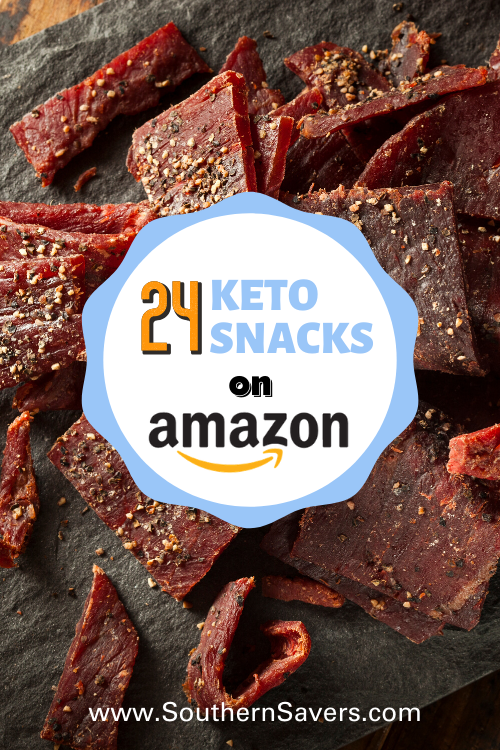 Maintaining a keto lifestyle isn't too bad when you're cooking at home, but sometimes snacks can be tough. You can get all these 24 keto snacks on Amazon!
