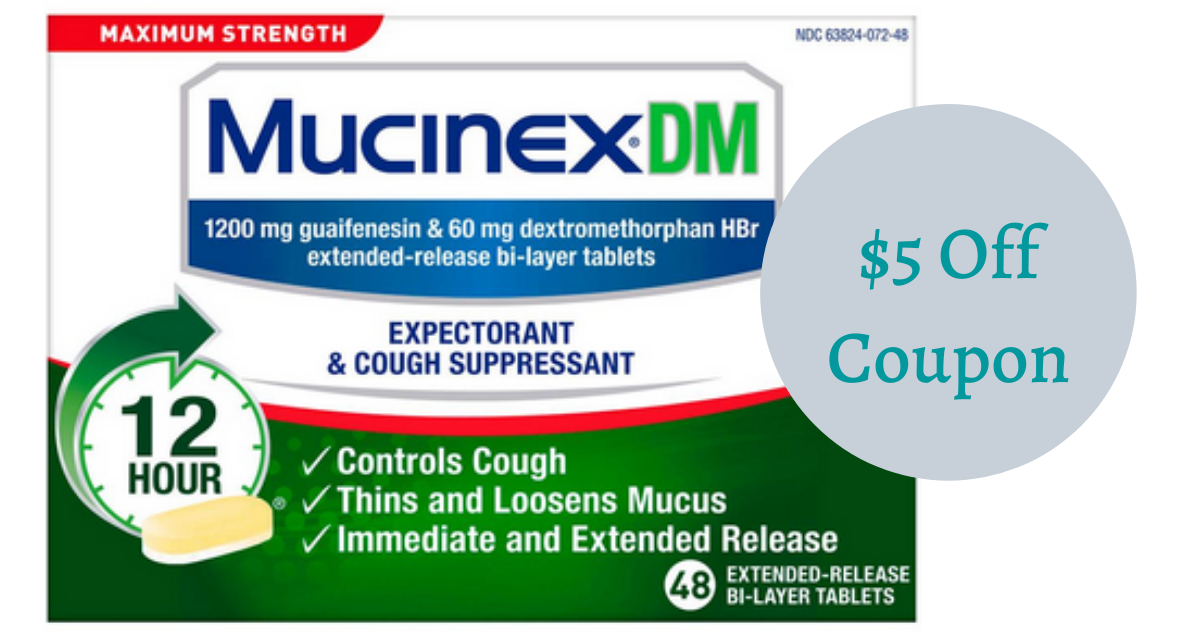  New 5 Off Mucinex Product Coupon Southern Savers