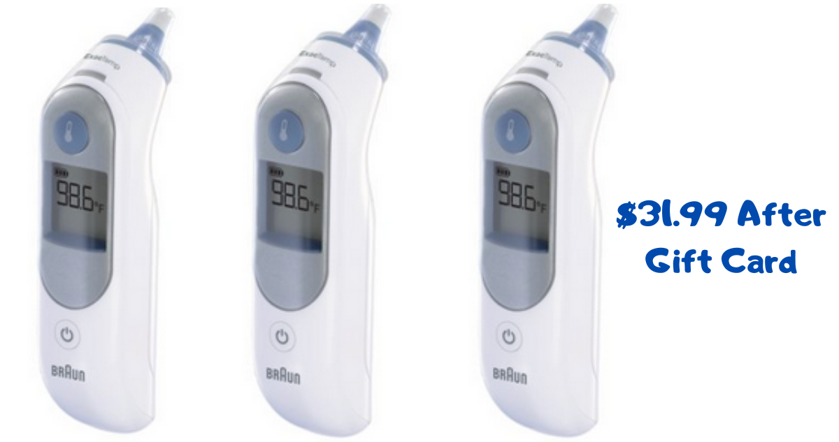 Braun ThermoScan 5 Ear Thermometer for 31.99 Southern Savers