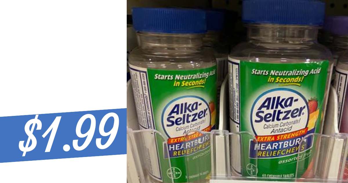 AlkaSeltzer Antacid for 1.99 at Publix Southern Savers