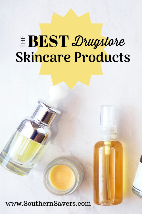Want to take care of your skin but not break the budget? Here's a list of the best drugstore skin care products, usually available on sale or with coupons!