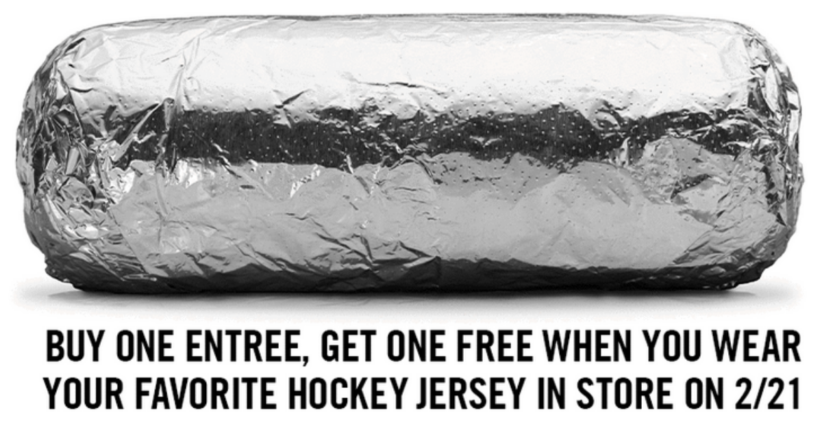 BOGO Chipotle Entree Offer Southern Savers