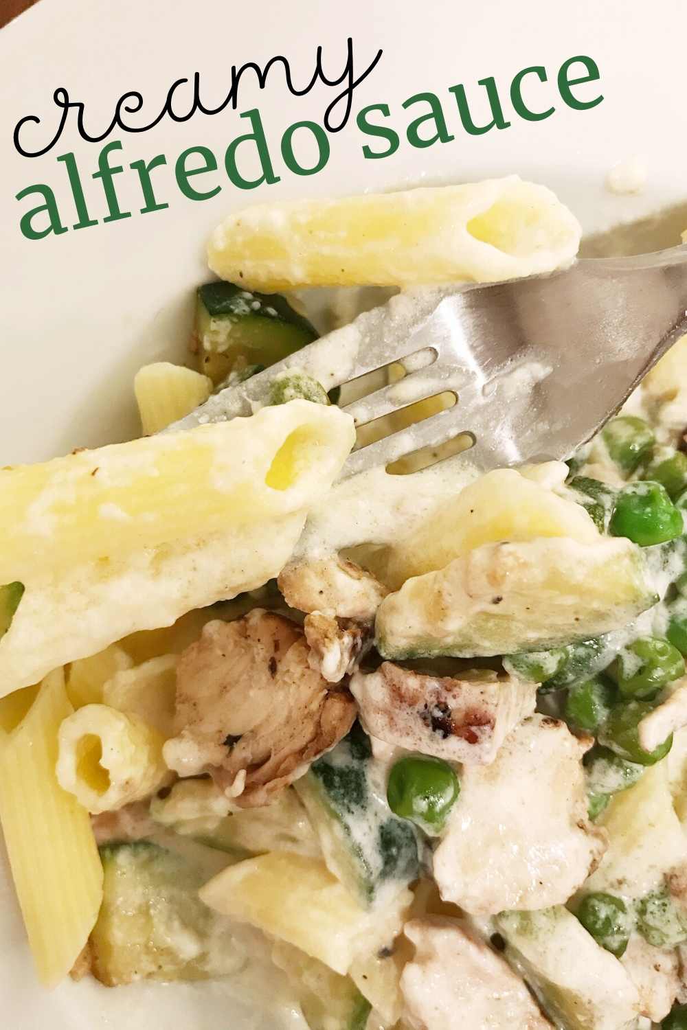 creamy alfredo sauce
