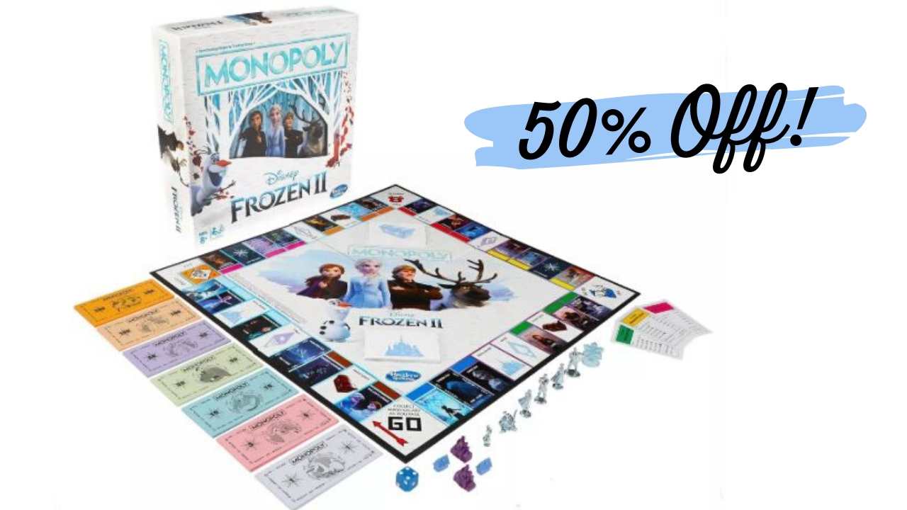Target Frozen 2 Monopoly Game as Low as 5.12 (reg. 15.98