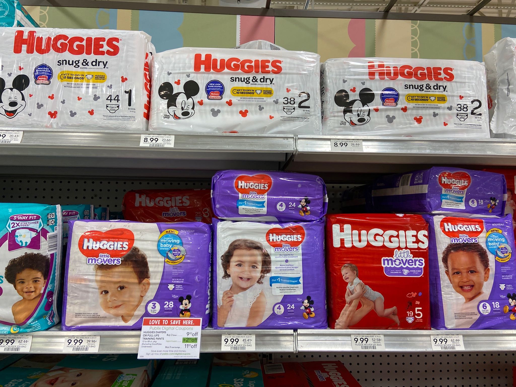 Huggies Diapers for $2.99 Per Pack at Publix! :: Southern Savers