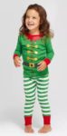 toddler elf pajama set
