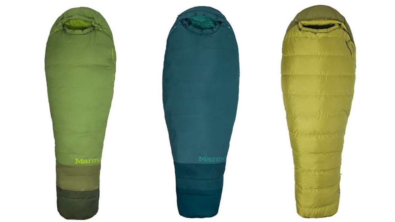 marmot sleeping bags