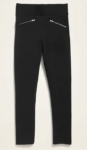 girls high waisted black pants