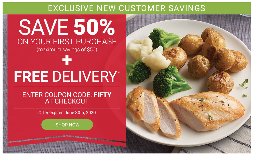 schwan's 50 percent off