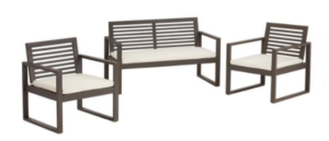 world market outdoor three piece seating set