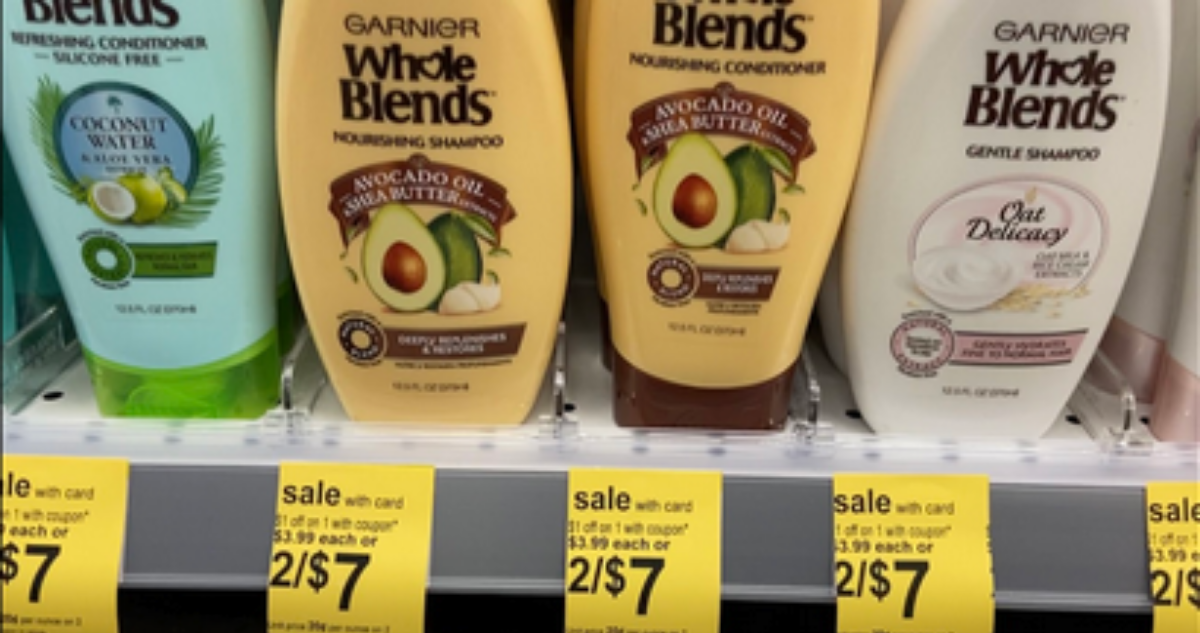 Garnier Coupons 50¢ Whole Blends Shampoo Southern Savers