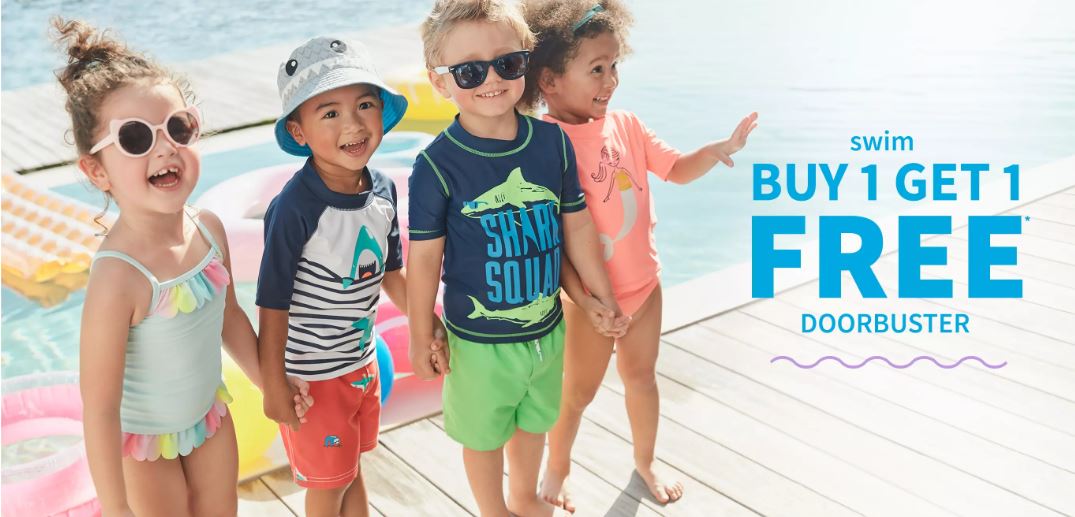 Carter's | BOGO FREE Swimsuits! :: Southern Savers