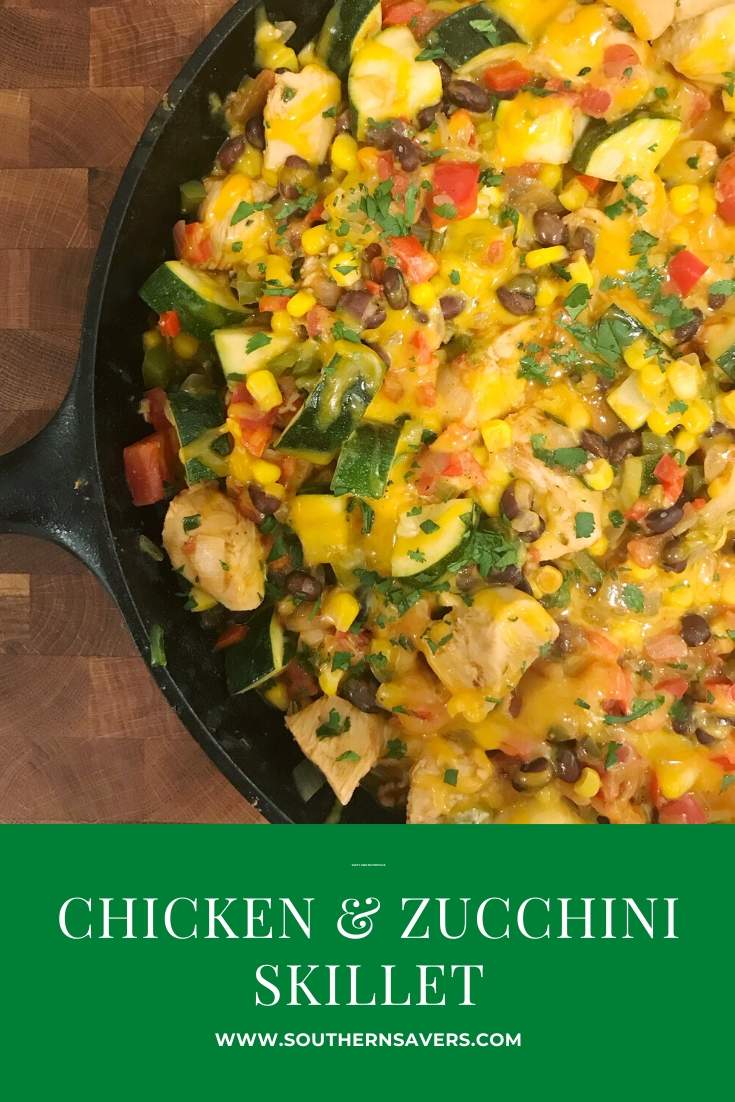 Frugal Recipe: Chicken & Zucchini Skillet
