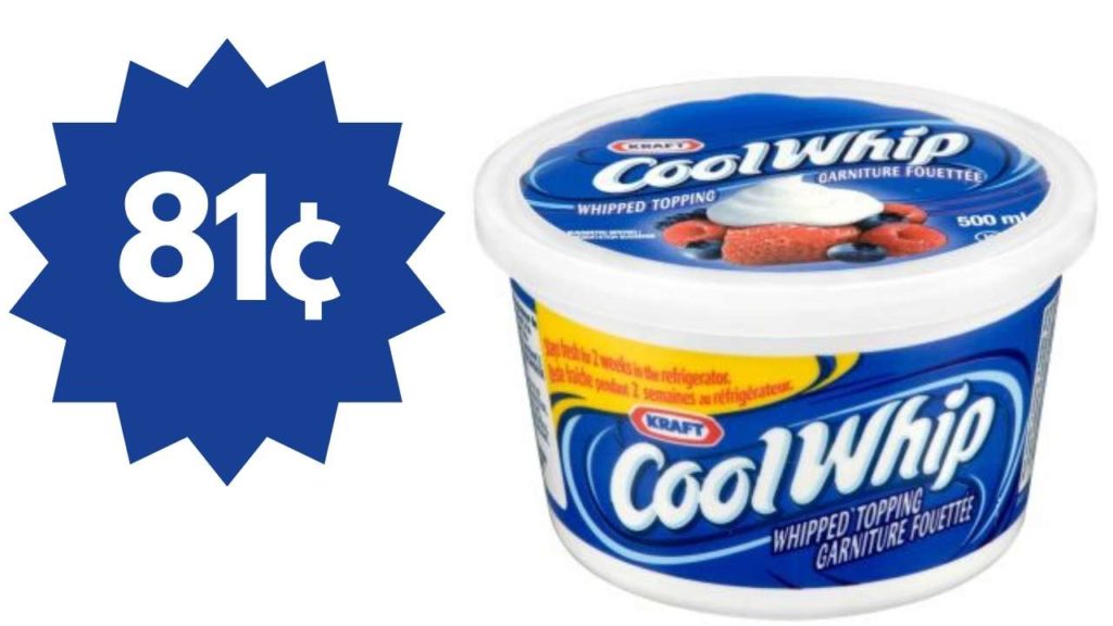 Publix 81¢ Cool Whip Southern Savers