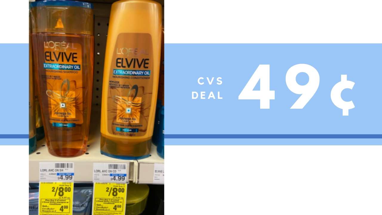 Hair Care Deal Starting Sunday | 50¢ L'Oreal Elvive at CVS :: Southern ...