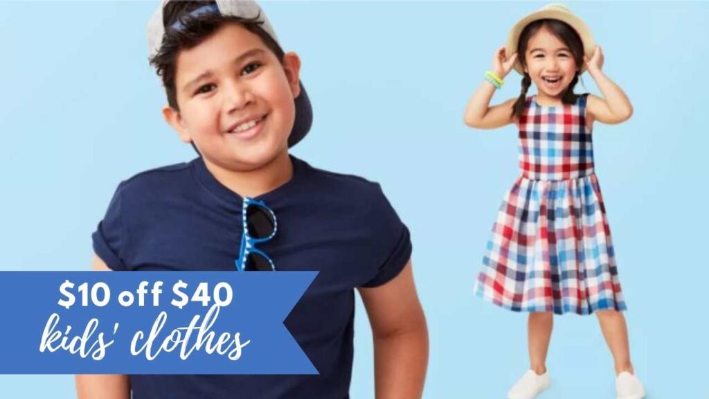 Target 10 Off 40 Kids & Baby Clothes Southern Savers