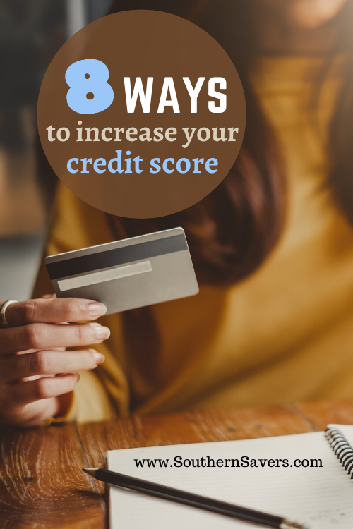 Sometimes you can't fix your finances quickly, but there are still things you can do over the long-term to increase your credit score. See my top 8 tips!